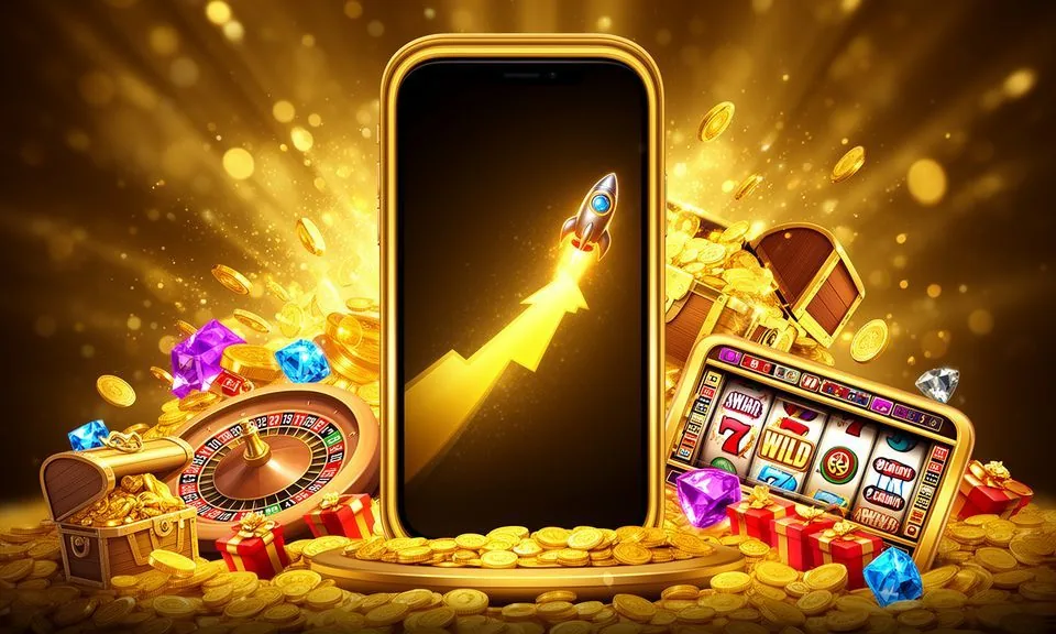 Mobile casino lobby